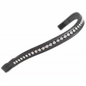 Aviemore Large Diamante Browband - Clear